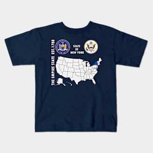 State of New York Kids T-Shirt